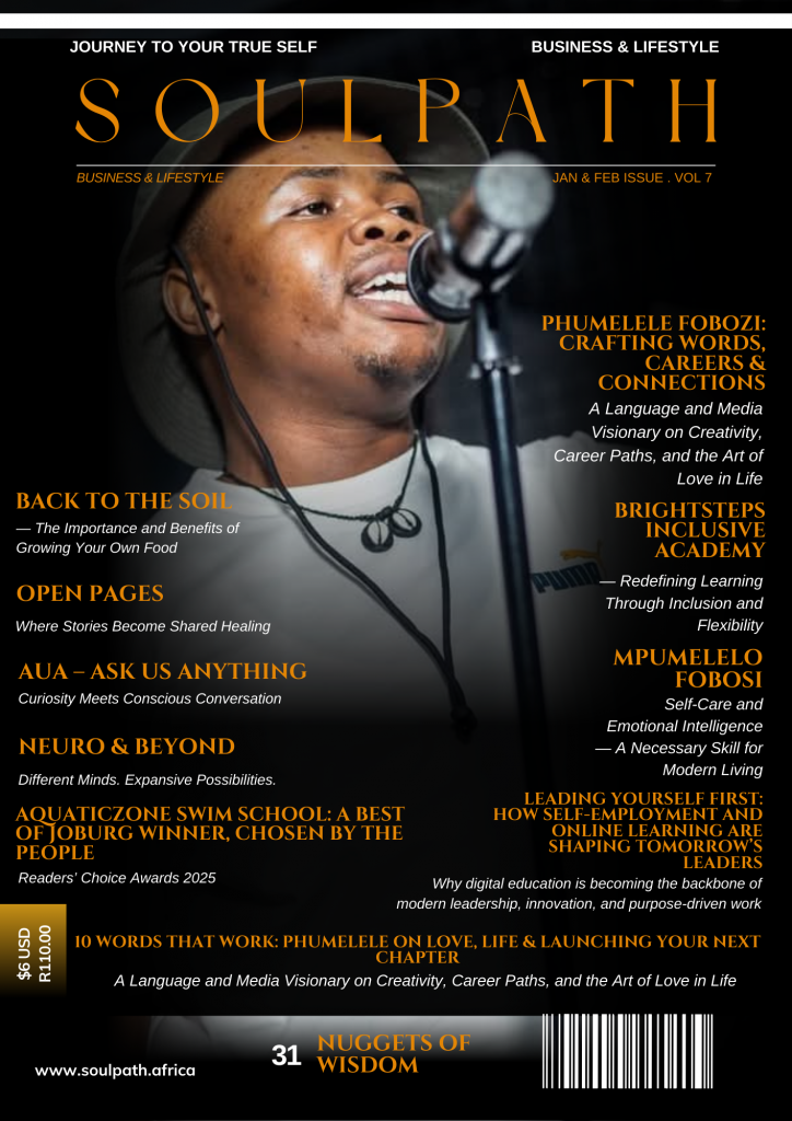 New feature of SoulPath Magazine.